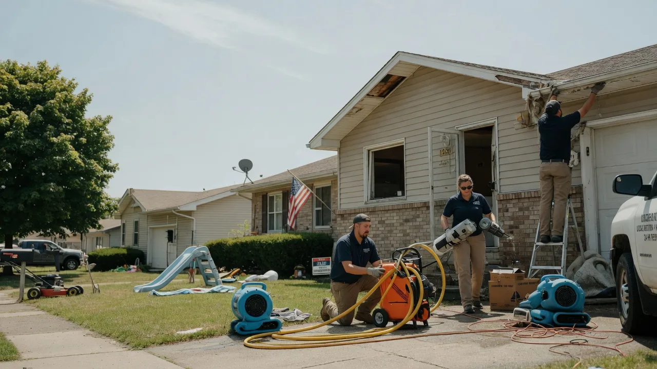 Water Damage Restoration in Freelandville, IN near me